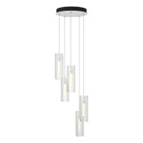 Pendants Multi-port/Cascade by Hubbardton Forge ( 39 | 131124-SKT-STND-02-ZM0065 Exos Glass ) 