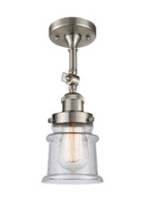 Semi-Flush Mts. Glass Down by Innovations ( 405 | 201F-SN-G184S Franklin Restoration ) 