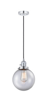 Mini Pendants Glass Down by Innovations ( 405 | 201CSW-PC-G202-8-LED Franklin Restoration ) 