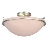 Semi-Flush Mts. Bowl Style by Hubbardton Forge ( 39 | 124304-SKT-85-SS0053 Simple Lines ) 