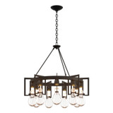 Mid. Chandeliers Glass Down by Hubbardton Forge ( 39 | 104360-SKT-10-ZM0572 Apothecary ) 