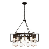 Mid. Chandeliers Glass Down by Hubbardton Forge ( 39 | 104360-SKT-14-ZM0572 Apothecary ) 