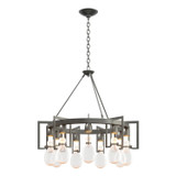 Mid. Chandeliers Glass Down by Hubbardton Forge ( 39 | 104360-SKT-82-ZM0572 Apothecary ) 