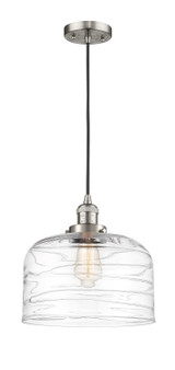 Mini Pendants Glass Down by Innovations ( 405 | 201C-SN-G713-L-LED Franklin Restoration ) 
