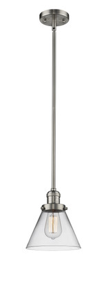 Mini Pendants Glass Down by Innovations ( 405 | 201S-SN-G42-LED Franklin Restoration ) 