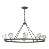 Large Chandeliers Glass Shade by Hubbardton Forge ( 39 | 105021-SKT-07-CR Gatsby ) 