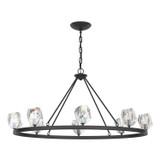 Large Chandeliers Glass Shade by Hubbardton Forge ( 39 | 105021-SKT-10-CR Gatsby ) 