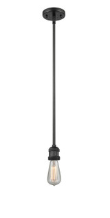 Mini Pendants Exposed Lamps by Innovations ( 405 | 201S-BK-LED Franklin Restoration ) 