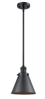 Mini Pendants Metal Shade by Innovations ( 405 | 201S-BK-M13-BK-LED Franklin Restoration ) 