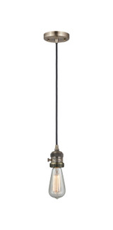 Mini Pendants Exposed Lamps by Innovations ( 405 | 201CSW-AB Franklin Restoration ) 