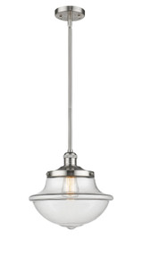 Pendants Glass Down by Innovations ( 405 | 201S-SN-G542-LED Franklin Restoration ) 