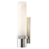 Sconces Single Glass by Hudson Valley ( 70 | 1260-PN Argon ) 