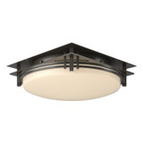 Flush Mounts Bowl Style by Hubbardton Forge ( 39 | 124394-SKT-07-GG0097 Banded ) 