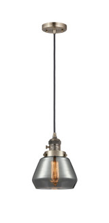 Mini Pendants Glass Down by Innovations ( 405 | 201CSW-AB-G173-LED Franklin Restoration ) 