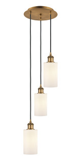 Mini Pendants 3 Light Cluster by Innovations ( 405 | 113B-3P-BB-G801 Ballston ) 