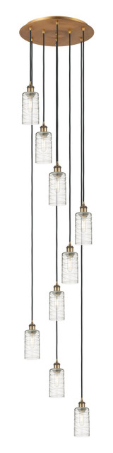 Pendants Multi-port/Cascade by Innovations ( 405 | 119B-9P-BB-G434-7DE Downtown Urban ) 