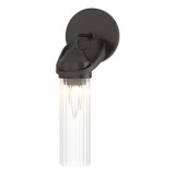 Sconces Single Glass by Hubbardton Forge ( 39 | 201344-SKT-14-ZM0634 Bow ) 