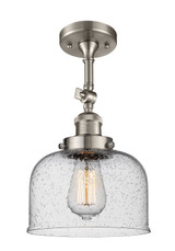 Semi-Flush Mts. Glass Down by Innovations ( 405 | 201F-SN-G74 Franklin Restoration ) 