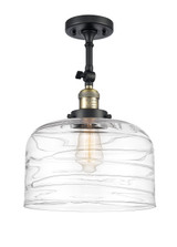 Semi-Flush Mts. Directional by Innovations ( 405 | 201F-BAB-G713-L-LED Franklin Restoration ) 