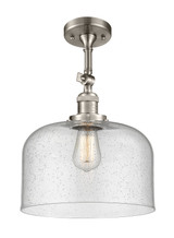 Semi-Flush Mts. Directional by Innovations ( 405 | 201F-SN-G74-L-LED Franklin Restoration ) 