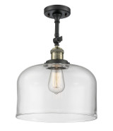 Semi-Flush Mts. Directional by Innovations ( 405 | 201F-BAB-G72-L Franklin Restoration ) 