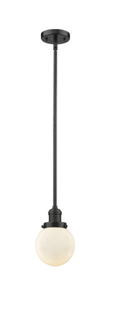 Mini Pendants Glass Down by Innovations ( 405 | 201S-OB-G201-6-LED Franklin Restoration ) 