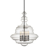 Mid. Chandeliers Glass Up by Hudson Valley ( 70 | 4016-PN Washington ) 