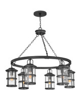 Exterior Chandeliers by Hinkley ( 13 | 2689BK Lakehouse ) 
