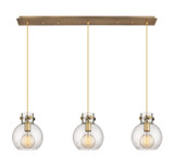 Linear/Island 3 Light Bar by Innovations ( 405 | 123-410-1PS-BB-G410-8SDY Newton ) 