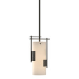 Mini Pendants Glass Down by Hubbardton Forge ( 39 | 185400-SKT-MULT-07-GG0075 Fullered Impressions ) 