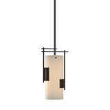 Mini Pendants Glass Down by Hubbardton Forge ( 39 | 185400-SKT-MULT-14-GG0075 Fullered Impressions ) 