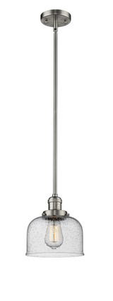 Mini Pendants Glass Down by Innovations ( 405 | 201S-SN-G74-LED Franklin Restoration ) 
