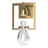 Sconces Single Glass by Hubbardton Forge ( 39 | 203300-SKT-86-ZM0572 Apothecary ) 