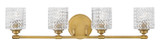 Bathroom Fixtures Four Lights by Hinkley ( 13 | 5044HB Elle ) 