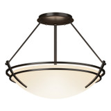 Semi-Flush Mts. Bowl Style by Hubbardton Forge ( 39 | 124422-SKT-14-GG0047 Tryne ) 