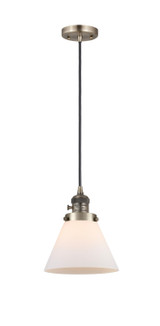 Mini Pendants Glass Down by Innovations ( 405 | 201CSW-AB-G41-LED Franklin Restoration ) 