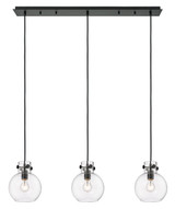 Linear/Island 3 Light Bar by Innovations ( 405 | 123-410-1PS-BK-G410-8CL Downtown Urban ) 