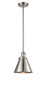Mini Pendants Metal Shade by Innovations ( 405 | 201S-SN-M13-SN Franklin Restoration ) 