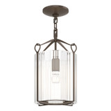 Semi-Flush Mts. Glass Down by Hubbardton Forge ( 39 | 121140-SKT-05-ZM0137 Bow ) 