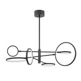 Large Chandeliers Geometric/Linear by Hudson Valley ( 70 | 4106-OB Saturn ) 