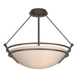 Semi-Flush Mts. Bowl Style by Hubbardton Forge ( 39 | 124432-SKT-05-SS0020 Tryne ) 
