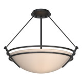 Semi-Flush Mts. Bowl Style by Hubbardton Forge ( 39 | 124432-SKT-10-SS0020 Tryne ) 