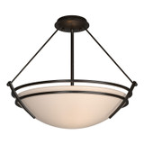 Semi-Flush Mts. Bowl Style by Hubbardton Forge ( 39 | 124432-SKT-14-SS0020 Tryne ) 