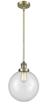 Pendants Sphere by Innovations ( 405 | 201S-AB-G202-10-LED Franklin Restoration ) 