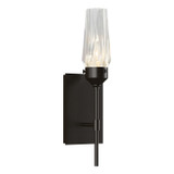Sconces Single Glass by Hubbardton Forge ( 39 | 203335-SKT-14-CR Luma ) 