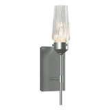 Sconces Single Glass by Hubbardton Forge ( 39 | 203335-SKT-82-CR Luma ) 