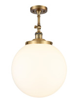 Semi-Flush Mts. Directional by Innovations ( 405 | 201F-BB-G201-14 Franklin Restoration ) 