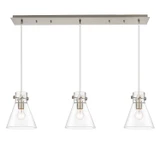 Linear/Island 3 Light Bar by Innovations ( 405 | 123-410-1PS-SN-G411-8CL Downtown Urban ) 