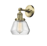 Sconces Single Glass by Innovations ( 405 | 203-AB-G172-LED Franklin Restoration ) 