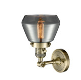 Sconces Single Glass by Innovations ( 405 | 203SW-AB-G173 Franklin Restoration ) 